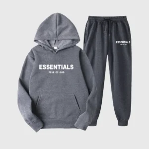 Essentials Fear of God Anzug Dunkel Grau