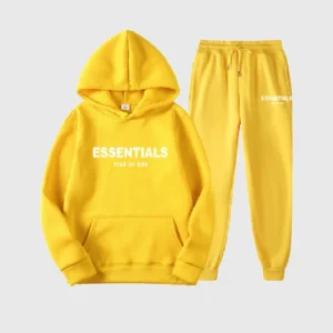 Essentials Fear of God Anzug Gelb