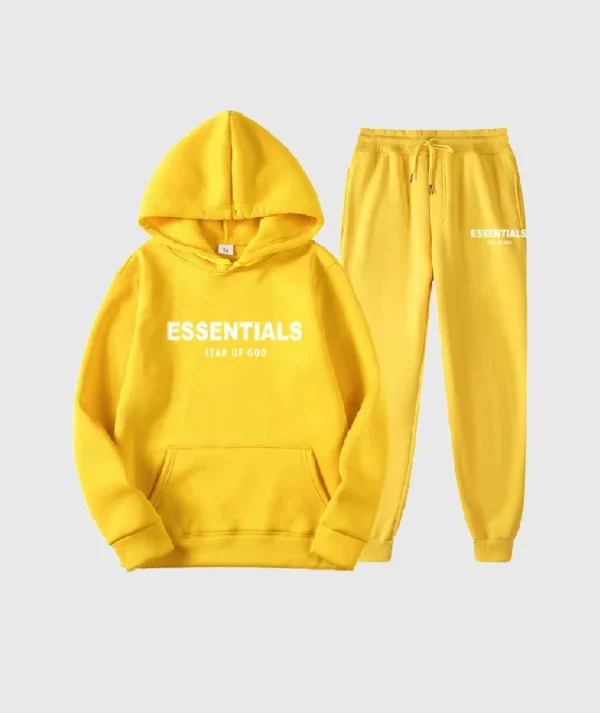 Essentials Fear of God Anzug Gelb