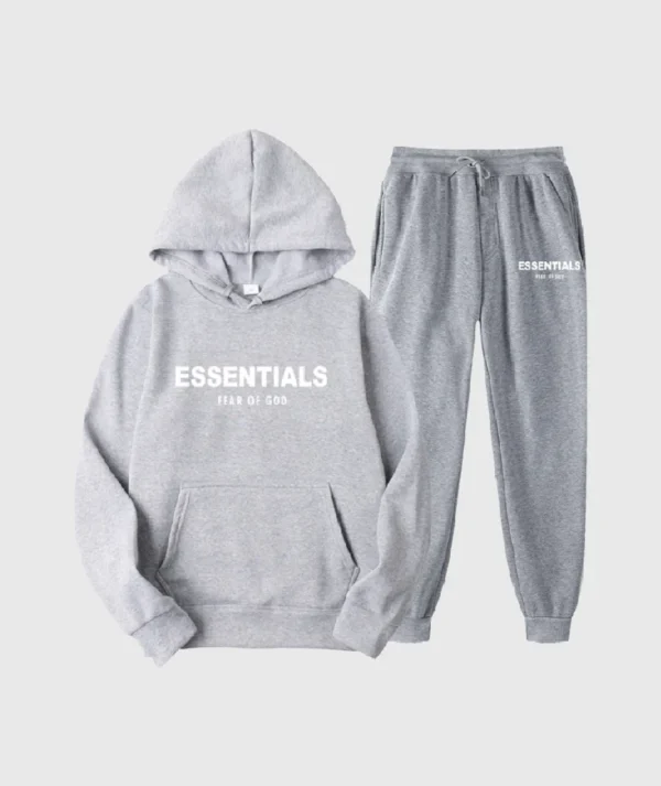 Essentials Fear of God Anzug Grau