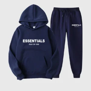 Essentials Fear of God Anzug Marineblau