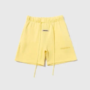 Yellow Fear of God Essentials Shorts