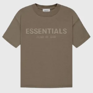 Fear of God Essentials Brown T Shirt